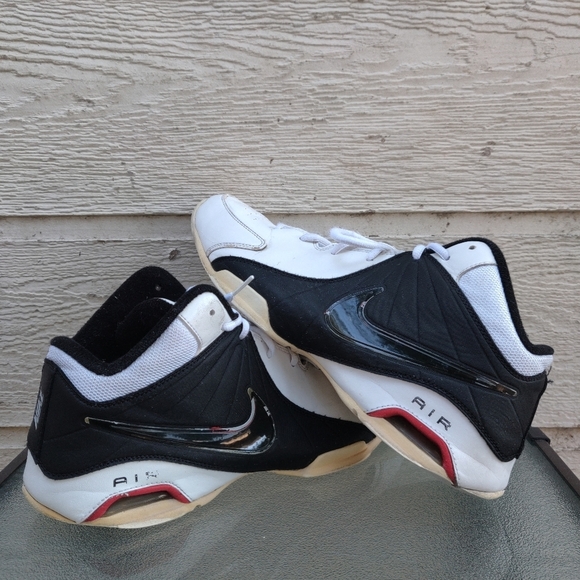 NIKE AIR VISI PRO  BASKETBALL BLACK / WHITE / RED main image 13